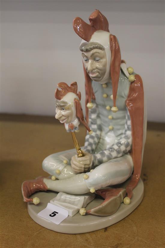 Lladro jester